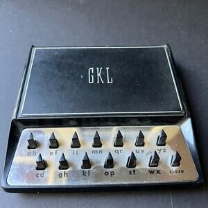 Vtg Mid-century 50s 60s Imperial Keymatic Mechanical Index Rolodex BBC